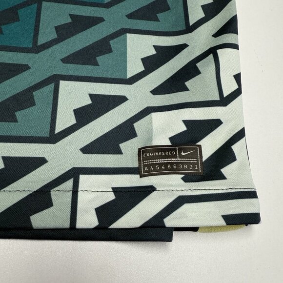 Nike Club America Soccer Jersey Mens Medium Blue Liga MX 21/22 - Picture 7 of 11